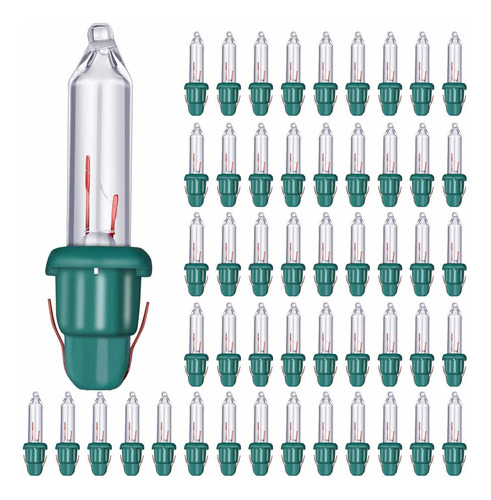 Minibombilla Incandescente Repuesto Navidad Luz Vidrio 5