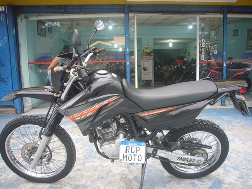 Imagem 1 de 9 de Yamaha Xtz 250 Lander Preta Nova Bx Km 2014 Troca Financia
