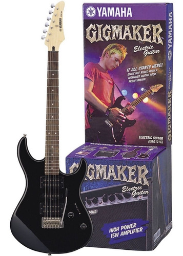 Kit De Guitarra Yamaha Erg121gpii Amplificador Y Accesorios