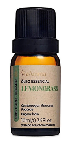 Oleo Essencial Capim Limao (lemongrass) Via Aroma