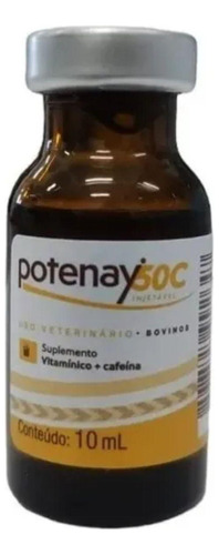 Potenay 50c Vitamínico/cafeína 10x10ml