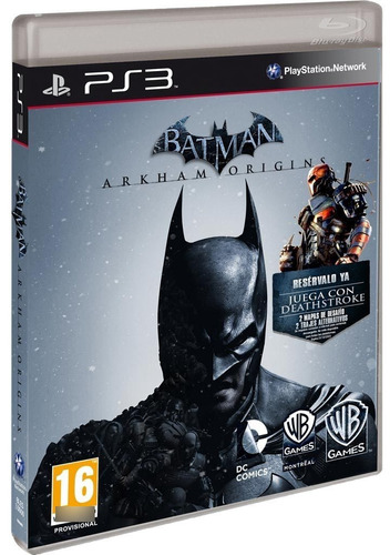 Batman Arkham Origins Ps3 Físico Nuevo Sellado Original 