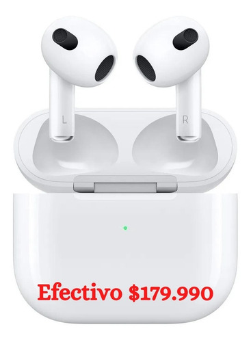 Imagen 1 de 6 de Apple AirPods 3era Generación - Phone Store