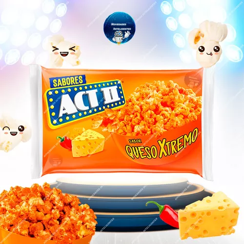 Palomitas para microondas ACT II sabor queso xtremo 89 g