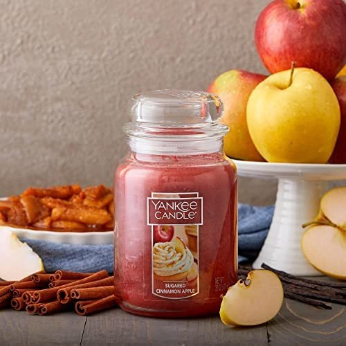 Yankee Candle Vela Perfumada Com Canela Açucarada