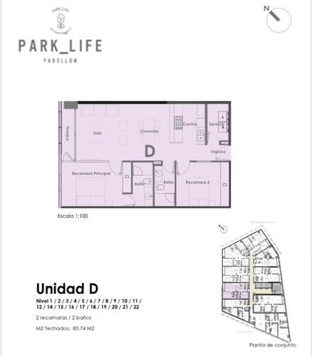 Imagen 2 de 29 de Excelente Departamento Para Inversionistas En Venta En Park