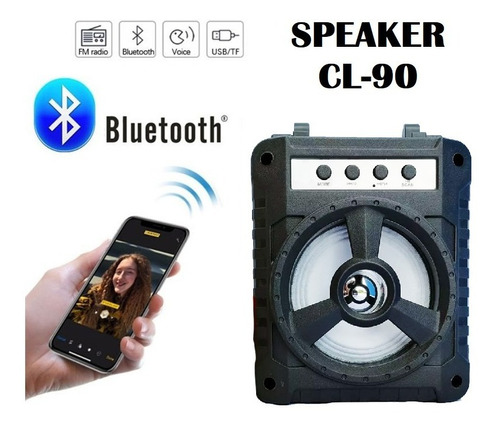 Parlante Bluetooth Recargable Portatil