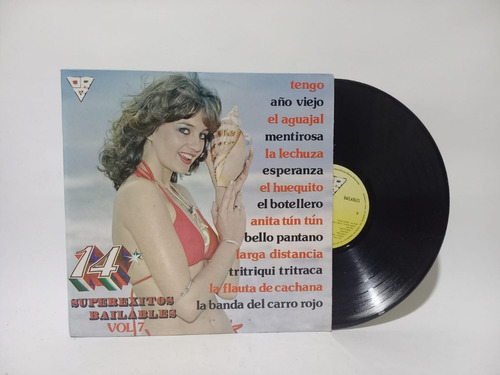 Disco Lp 14 Superexitos Bailables / Vol 7