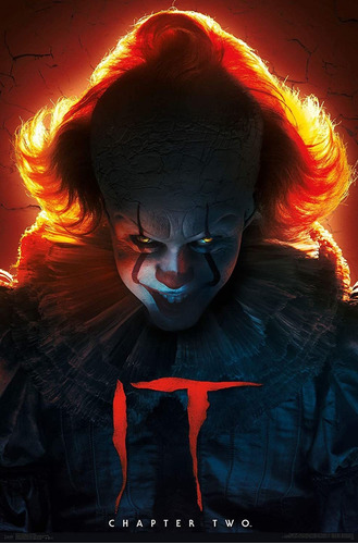 It It Chapter 2 - Póster De Pared Evil Glow, 22.375  X...