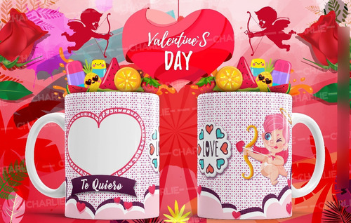 Imagen 3 de 10 de 30 Plantillas Para Sublimar Tazas - Dia Del Amor - Psd