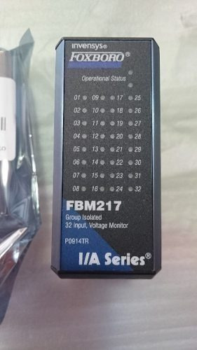 Invensys Foxboro Fbm217 Monitor De Voltage I/a Series