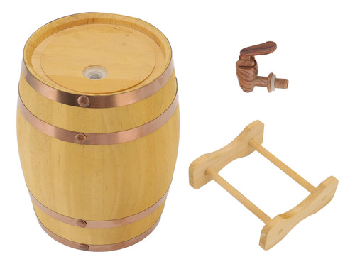 Barril De Madera De Pino Para Whisky De 750 Ml Para Almacena