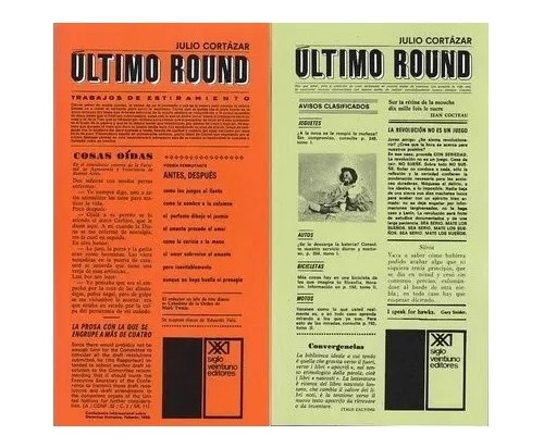 Libros Ultimo Round - 2 Tomos - Julio Cortazar - Siglo Xxi