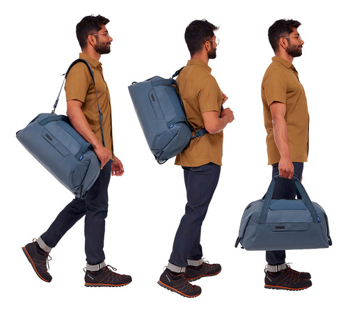 Bolsa de viaje Thule Aion Duffel de 35 litros, color azul pizarra oscuro