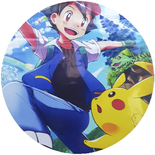 Cuadro Poster Pokemon 002, Ash & Pikachu