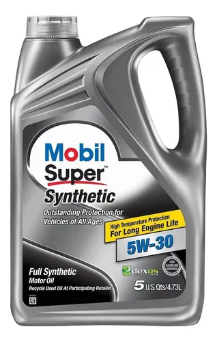 comprar  Aceite 100% Sintético Mobil Super Synthetic 5w-30 4.73l