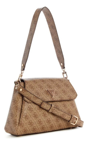 Bolsa Guess Latte Con Correa Larga Y Corta Nueva Y Original