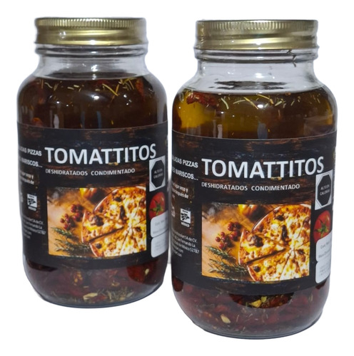 Tomattitos 850g En Aceite De Oliva Extra Virgen Con Especias