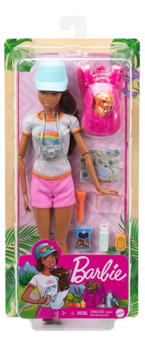 Muñeca Barbie Actividades Al Aire Libre Mattel