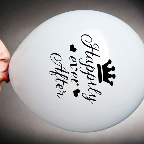 Set De Globos Para Boda Festejo Felices Por Siempre 20 Uds