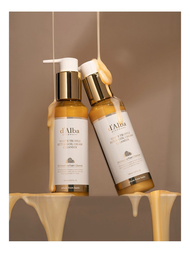 D'alba Espuma De Limpieza Facial Doble Accion