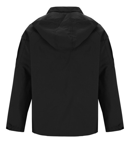 Chaqueta Cortavientos Holgada Con Capucha Y