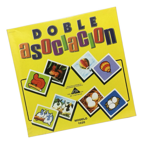 Doble Asociación Juego Didáctico Niños 