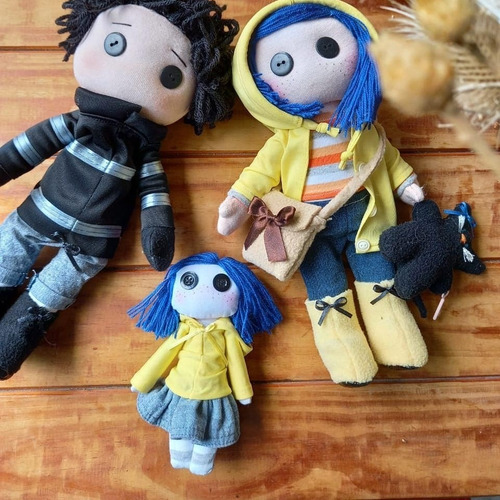Muñeca Coraline Y Su Amigo.