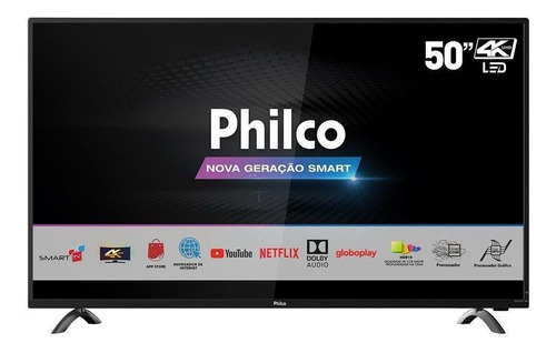 Smart TV Philco PTV50G60SN DLED 4K 50" 110V/220V