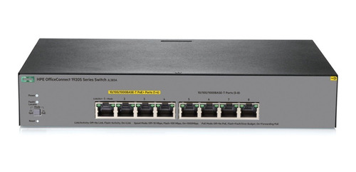 Switch Hpe 8 Portas 1920s-8g Jl383a 10/100/1000 Poe + 65w