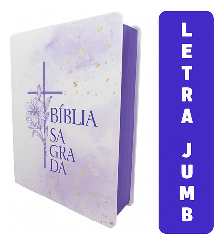 Bíblia Sagrada Tamanho Jumbo E Letras Jumbo Com Harpa Avivada E Textos Coloridos