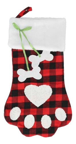Bonitas Medias Navideñas Con Forma De Pata De Perro Para Col