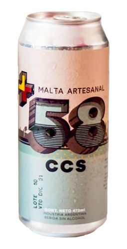Malta Artesanal +58 Ccs Venezolana 473ml X 12und