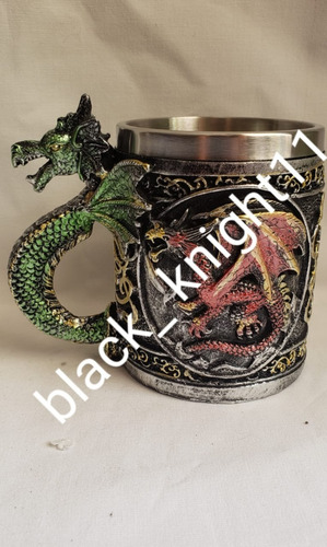Taza Tarro Dragones Game Of Thrones Medieval Espadas