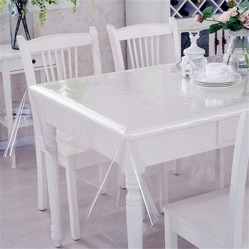 Mantel De Vinilo Protector De Mesa De Plástico Impermeable