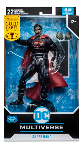 Mcfarlane Figura 7 Superman (dc Vs Vampires) (gold Label)