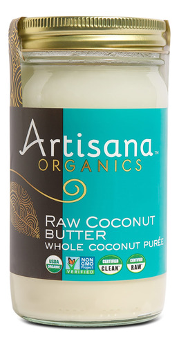 Artisana 100% Mantequilla De Coco Cruda Organica - 14 Oz