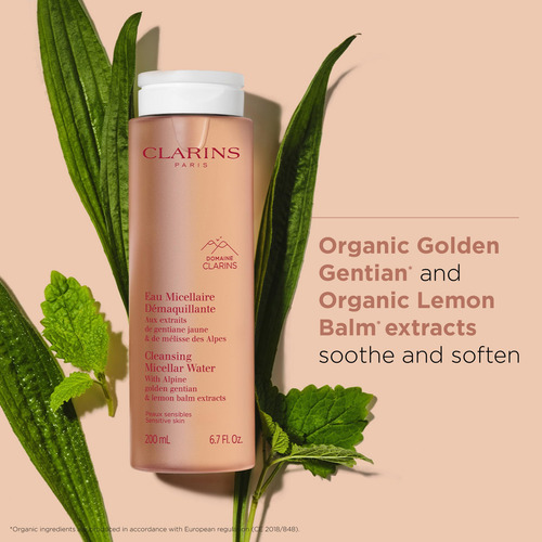 El Agua Micelar Limpiadora Clarins Elimina Rápidamente El Ma