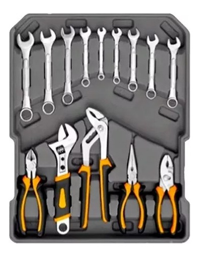 Imagen 6 de 10 de Kit Herramientas 245 Pzs Valija Con Ruedas Calidad Taller