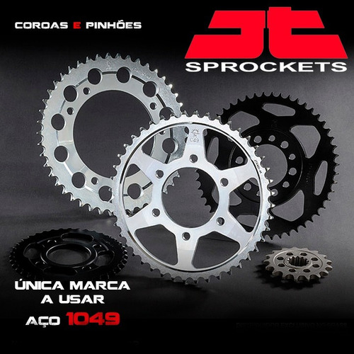 Kit Relação Panigale 1199 Cz Chains + Jt Sprockets C/ Adapt.
