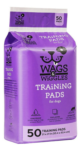 Tapetes Entrenadores De Orina Para Perro Wags And Wiggles 50