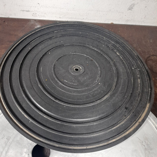 Prato E Borracha Toca Discos Philco Hitachi Ptt60 Original