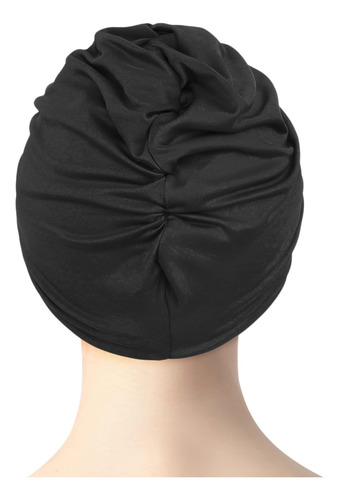 Gorro De Natación Elástico Para Mujer, Cubierta De Turbante