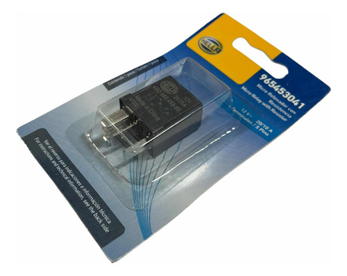 Módulo Micro Relevador C/ Resistencia Hella Relay 12v 20/35a