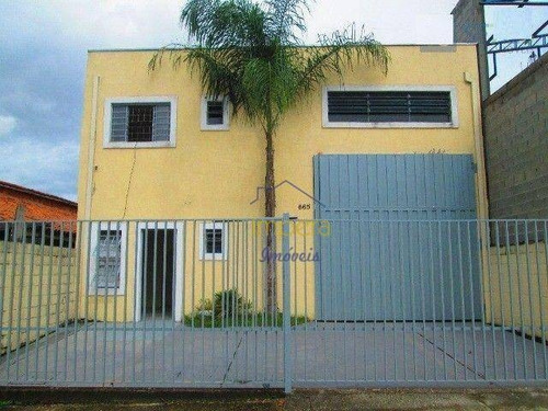 Imagem 2 de 9 de Galpão Para Alugar, 300 M² Por R$ 4.900/mês - Chácaras Reunidas - São José Dos Campos/sp - Ga0013