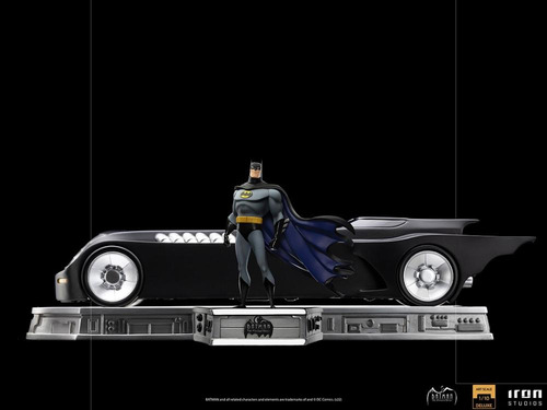 Batman And Batmobile - Art Scale 1/10 - Iron Studios