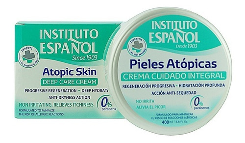 Crema Pieles Atopicas 400ml Instituto Español 