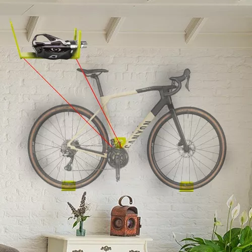 2 SOPORTE PARA BICICLETA PARED