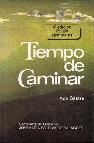 Tiempo De Caminar Ana Sastre 