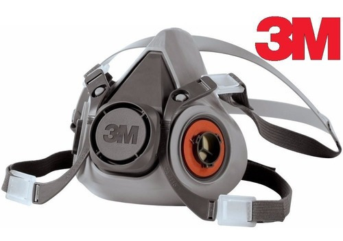 Máscara Respirador Media Cara 3m 6200 - Seguridad Industrial